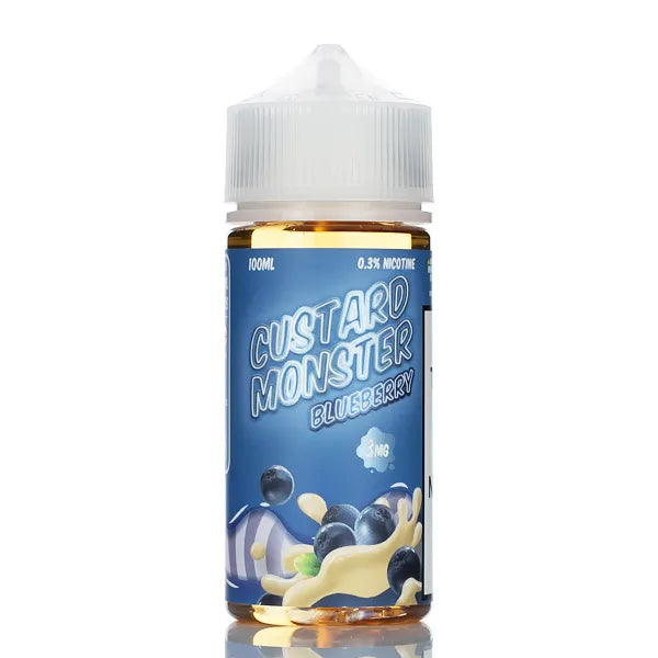 Custard Monster - Blueberry Custard - 100ml - Black Coral